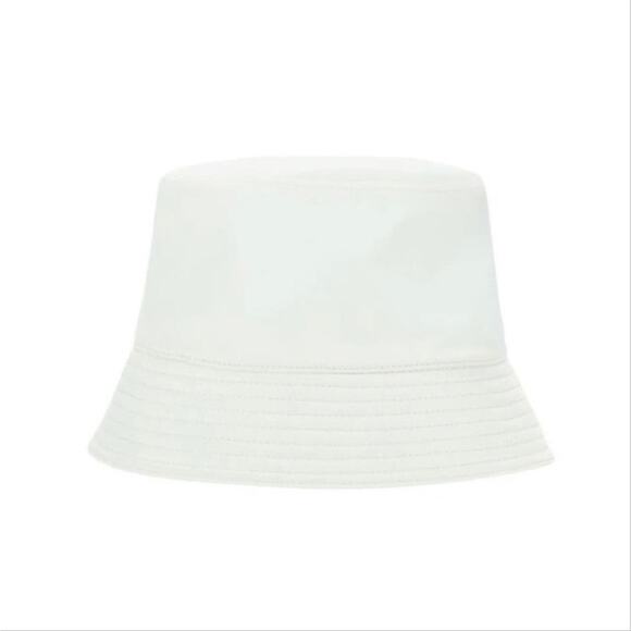 PRADA logo appliqued shell nylon bucket hat M main image 7